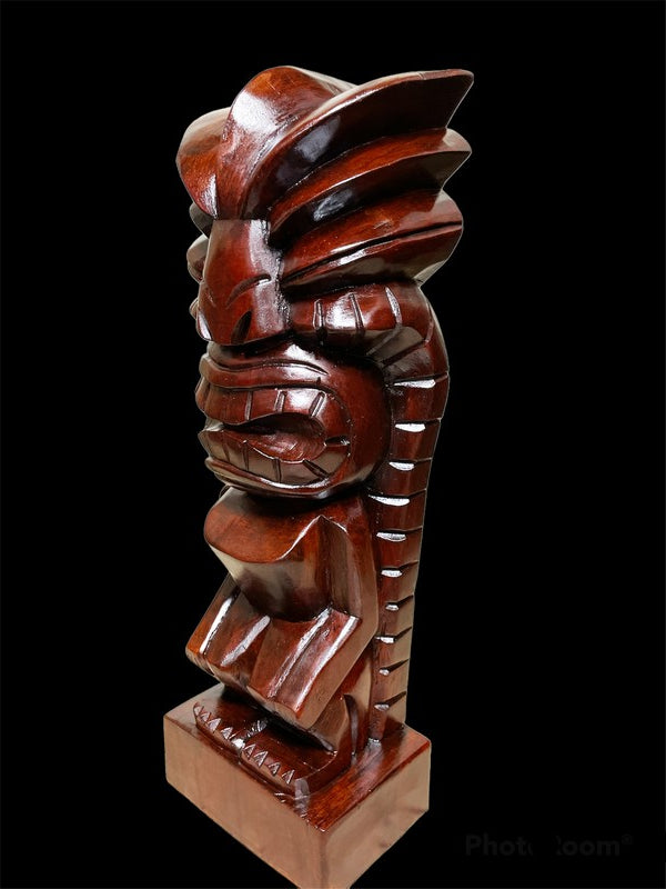 Love Tiki 20" | Hawaiian Museum Replica (Stained)