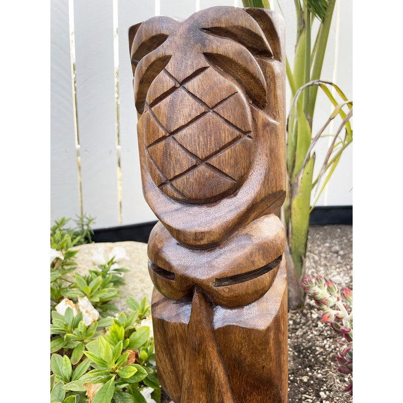 Ho'okipa | Hawaiian Tiki Totem Stained 20"