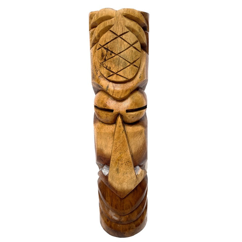 Ho'okipa | Hawaiian Tiki Totem 20" in Natural Finish