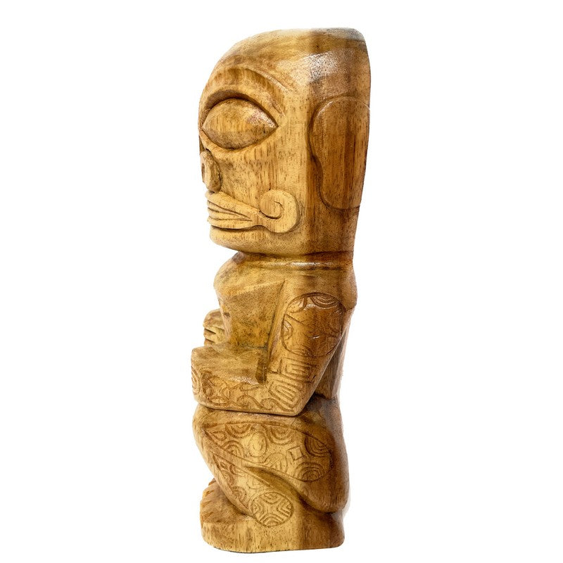 Tahitian Tiki Figure | Natural 12"