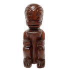 Tahitian Tiki Figure | Stained 12"