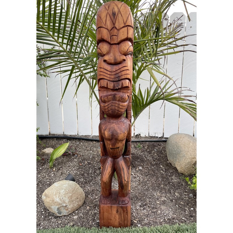 Ocean Temple Image | Hawaiian Museum 39" - Makana Hut