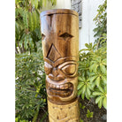 Warrior and Strength Tiki Totem | Polynesian Décor 32"