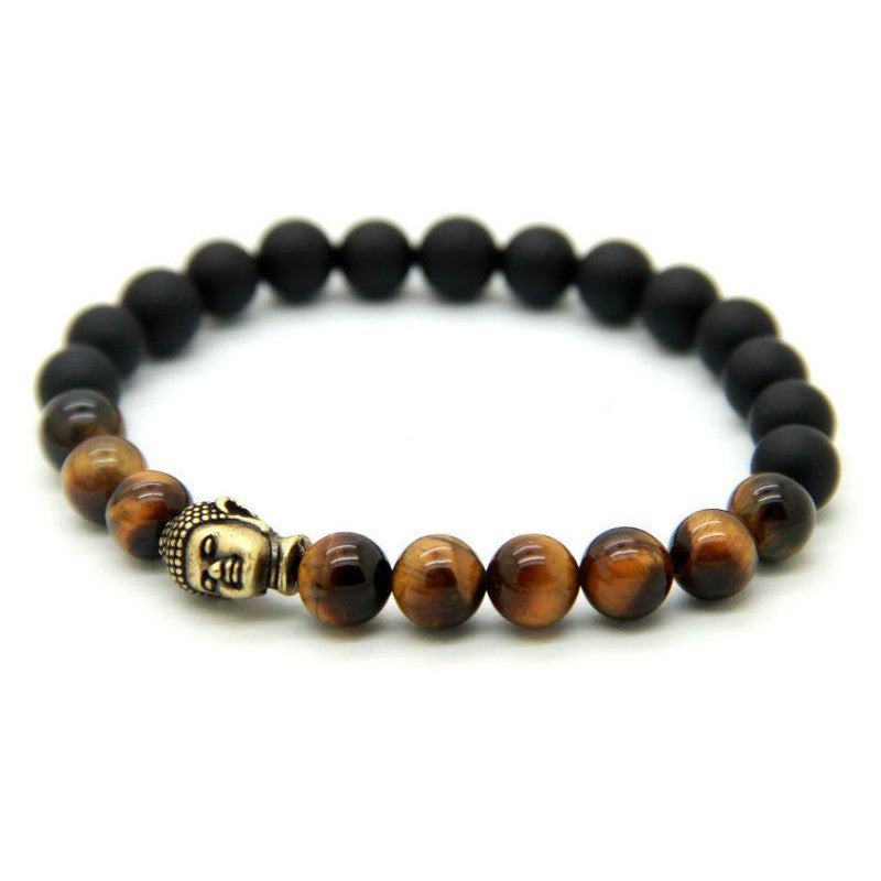 Buddha Tiger Eye Bracelet | Tropical Jewelry - Makana Hut