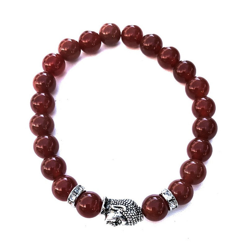 Buddha Red Beaded Bracelet | Tropical Jewelry - Makana Hut