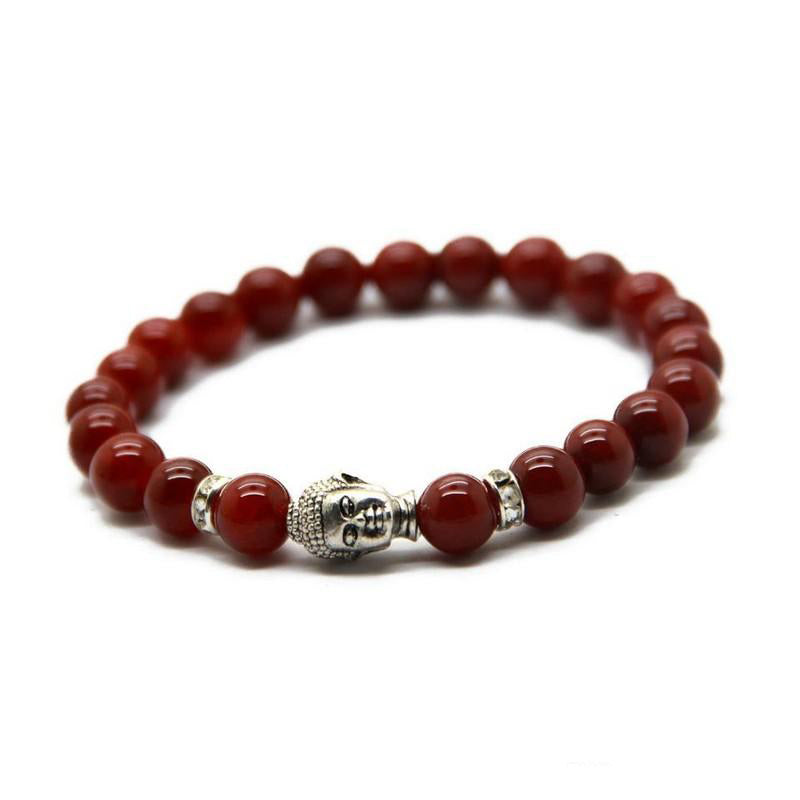 Buddha Red Beaded Bracelet | Tropical Jewelry