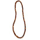 Hawaiian Koa Wood Necklace 32" | 12mm Beads