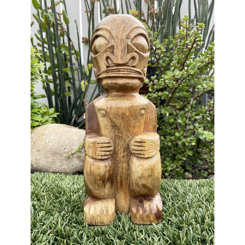 Tahitian Tiki Figure | Natural 12"