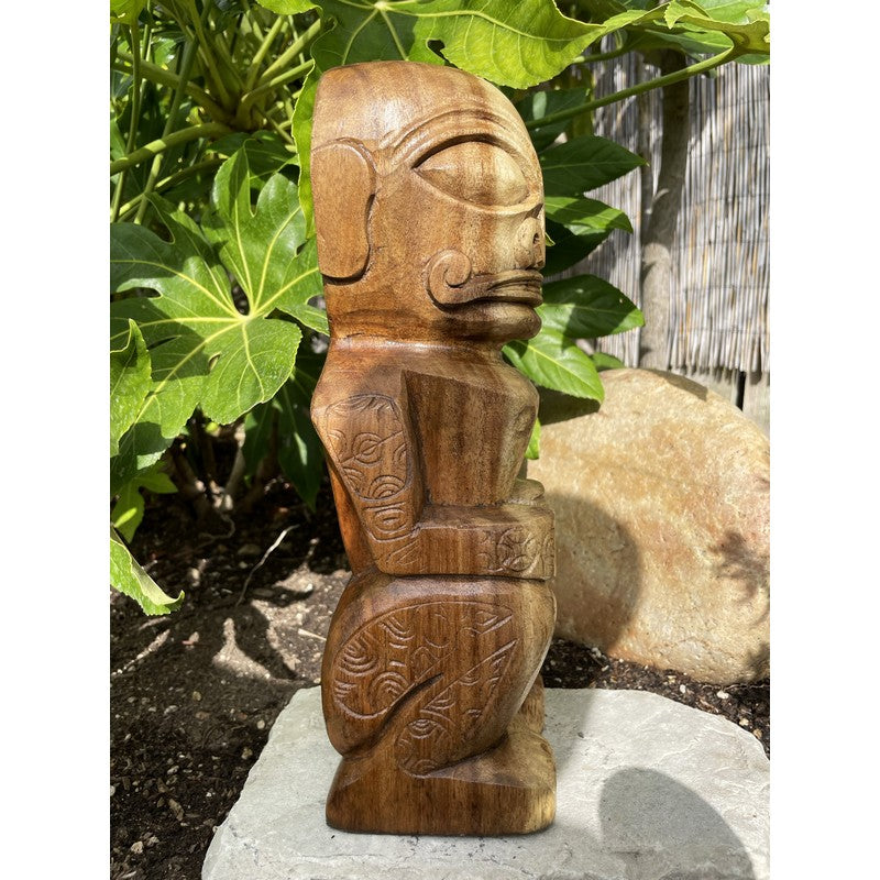 Tahitian Tiki Figure | Natural 12"