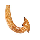 Polynesian Fish Hook w/ Engravings | Home Décor