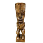 Tahitian Tiki Figure | Polynesian Replica 12" (Stained)