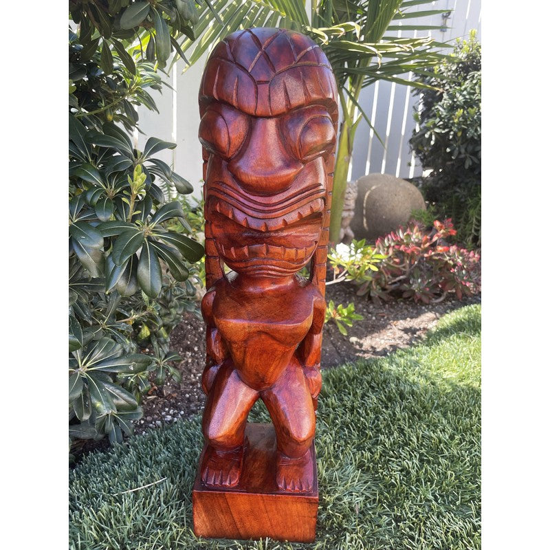 Ocean Temple Image | Hawaiian Museum 20" (Stained)