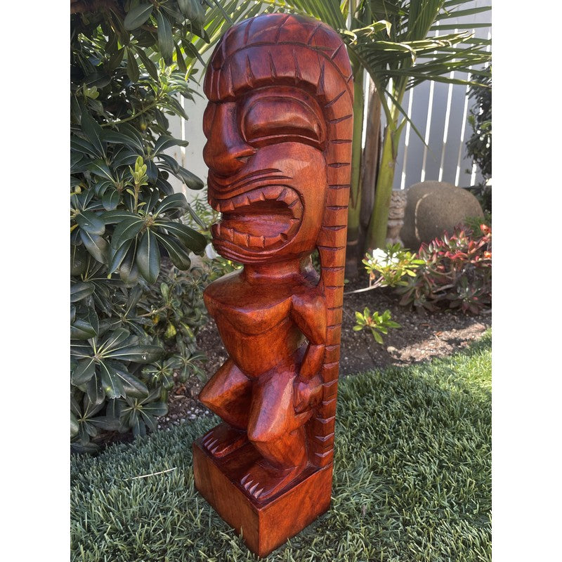 Ocean Temple Image | Hawaiian Museum 20" (Stained)