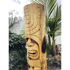 Love and Ocean Tiki Totem | Hawaiian Décor 40"