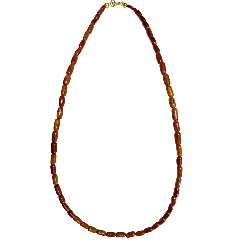 Koa Wood Necklace | 3-4mm Beads 18